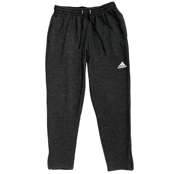 adidas Men’s Post Game Tapered Fleece Track Pants Joggers with Side Ankle Zips - Picture 5 of 16